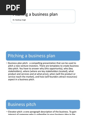 Pitching a business plan.pdf