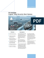 TT-3000SSA Capsat Ship Security Alert System: Description Features