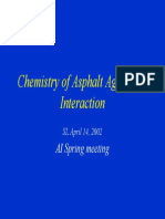 Chemistry of Asphalt Aggregate Interaction and Stripping