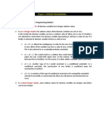 3 Basic Types of Integer Linear Programming Models : Total Integer Model 0-1 Integer Model