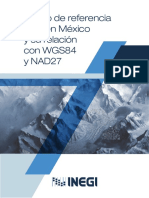 INEGI 2019 Marco de Referencia ITRF en Mexico y Su Relacion Con WGS84