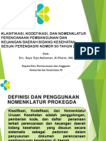 #1 Nomenklatur Prokegda Bidang Kesehatan - Permendagri 90 - 2019