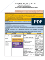 Agenda Semana 6 - Egb 9D PDF