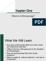 Chapter One: What Is Anthropology?