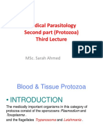 Medical Parasitology: Blood & Tissue Protozoa