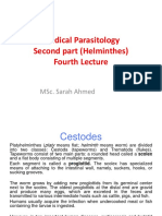 Medical Parasitology Part 3 Fourth Lecture