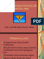 Terapi Modalitas Dalam Keperawatan Jiwa