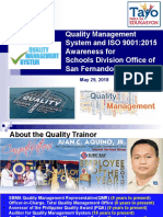 ISO 9001 Ver 2015 Foundation Course