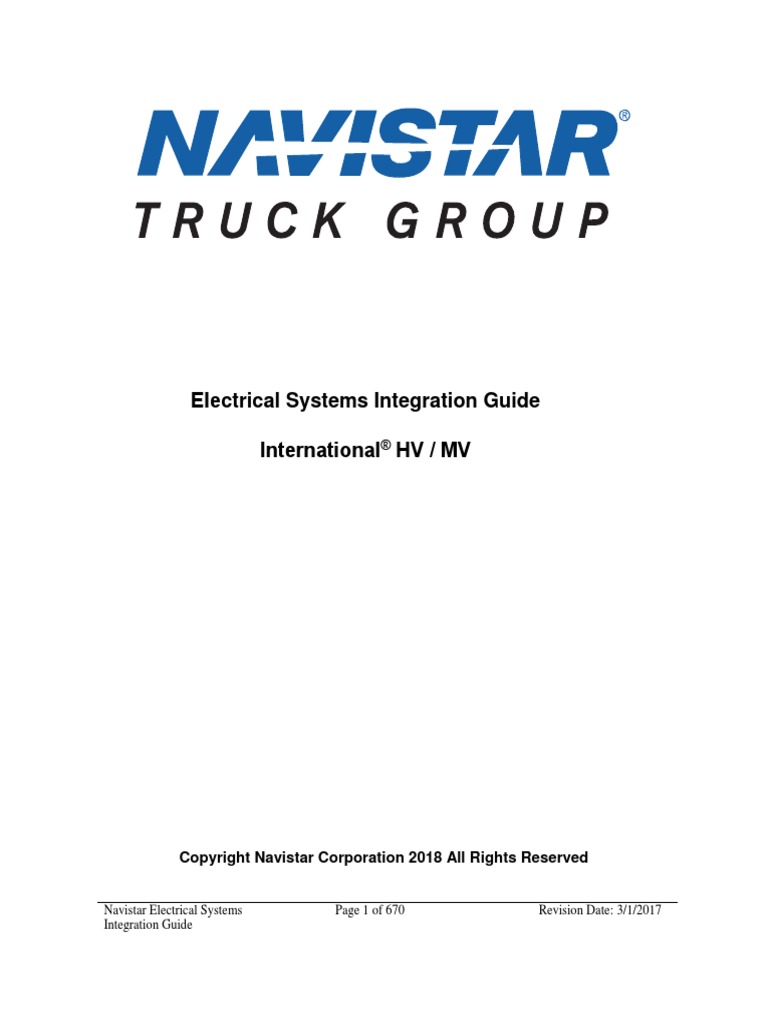 Navistar Pdf Descargar Gratis Pdf Switch Electrical Connector