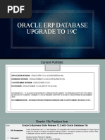 Oracle ERP Database Upgrade to 19c- Benefits