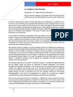 Règle 1 Le Secret Pour Améliorer Votre Français1 PDF