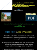Pert 12 Drip Irrigation