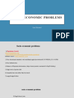 Socio-Economic Problems: Ajay Massand