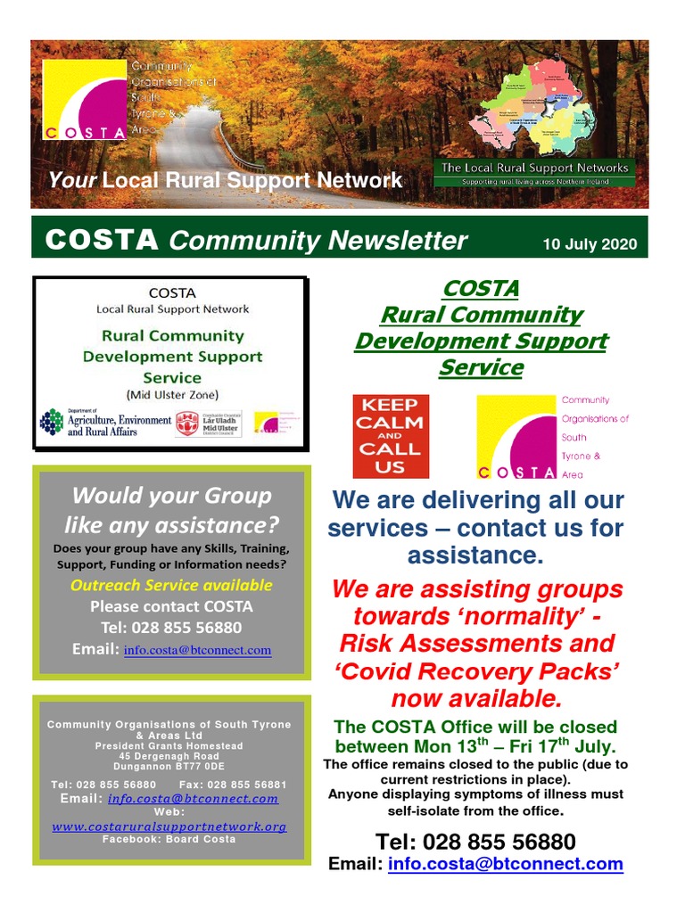 COSTA Rural Support Services Overview | PDF | Nursing Home Care ...