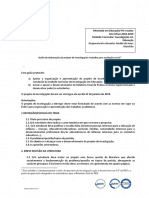 Mestrado em Educação Pré-escolar: Projeto de Investigação