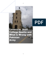 Letters To Staff College Quetta and What PDF