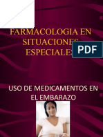 Farmacologia Situaciones Especiales