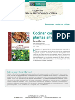 Cocinar Con Plantas Silvestres: Colección Guías para La Fertilidad de La Tierra