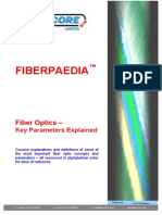 Fiberpaedia: Key Parameters Explained