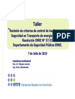 Taller 7 de Julio de 2015- Capacitación ENRE