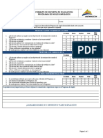 Encuesta de Satisfacción - Programa de Inglés EMP