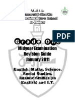 G1 Midyear Revision Guide (Jan 2011)