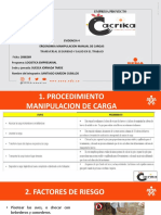 Evidencia 5 Folleto Ilustrativo Ergonomia Manipulacion Manual de Cargas PDF