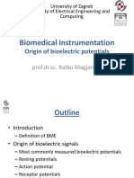 Biomedical Instrumentation: Origin of Bioelectric Potentials