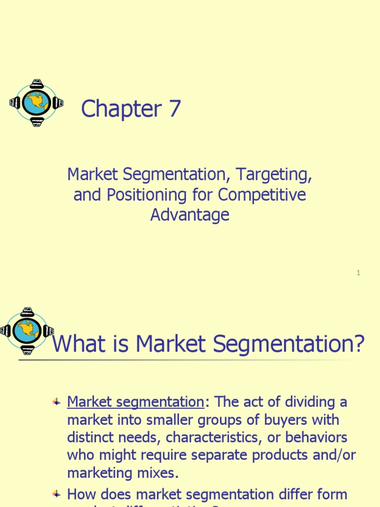 Segmentation PDF Market Segmentation Marketing