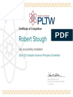 PLTW Computer Science Principles