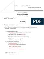 Desarrollo ACTIVIDAD - GUIA - 2 - LOS - PRONOMBRES - GRADO - 7-L. - CASTELLANA-AYDA - SANCHEZ