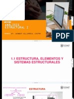 Clase 1 - Estructura, Elementos y Sistemas Estructurales.pptx