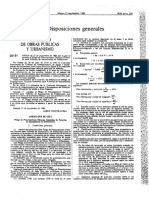 Orden 15sep86 - Pliego de Prescripciones Técnicas Generales para Tuberías de Saneamiento de Poblaciones PDF