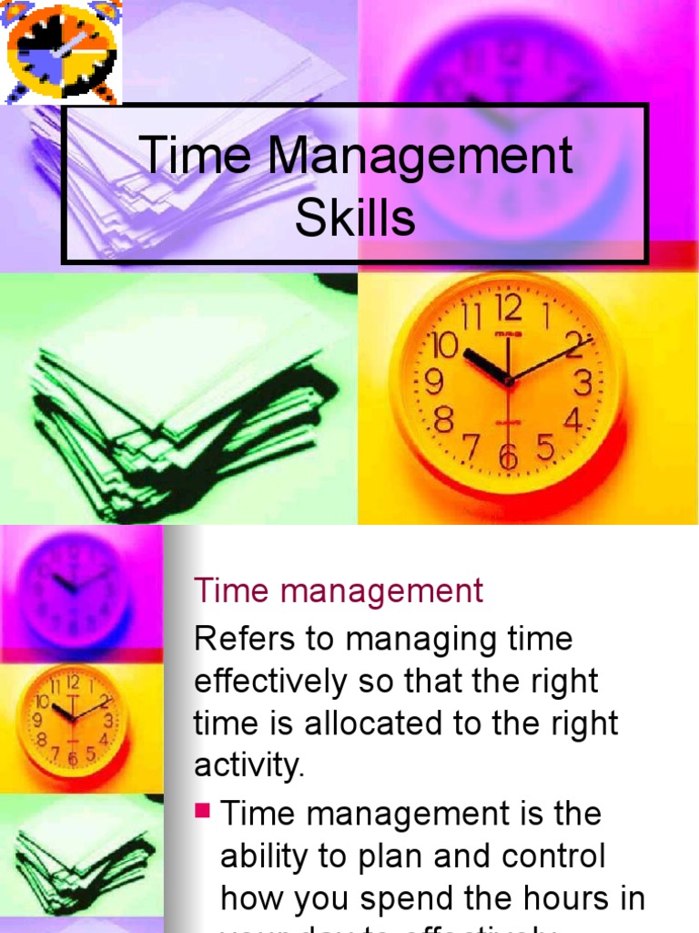A comprehensive guide to developing effective time management skills