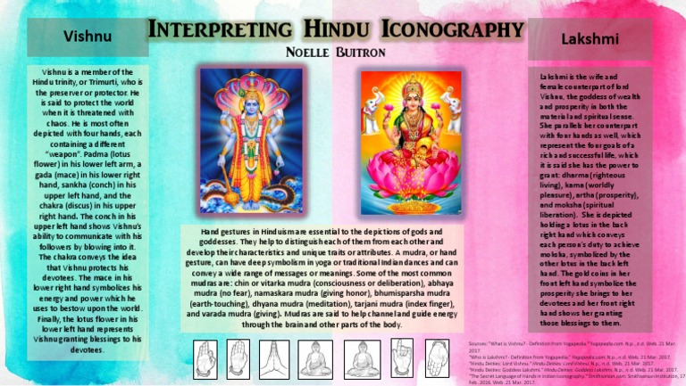 Vishnu and Lakshmi Iconography | PDF | Religious Philosophical Concepts ...