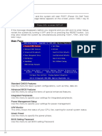 Bios Setup: Main Page