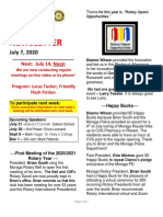 Moraga Rotary Newsletter July 7 2020