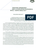El Fracaso Argentino. Interpretando La Evolución Economica en El Corto Siglo XX PDF