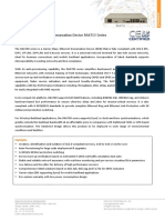 Raisecom - RAX700 Series Datasheet