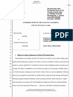 Erik Estavillo vs. Twitch (Of Amazon Inc) - Seperate Statement For Subpoena & Supp. To Complaint.