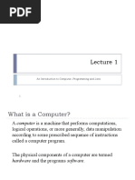 An Introduction To Computer, Programming and Java