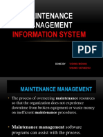 Maintenance Management Information Syste PDF