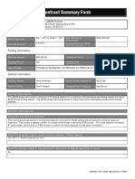 Contract Summary Form Template