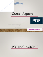 2do Sec - Potenciacion - Algebra
