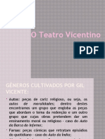 O Teatro Vicentino