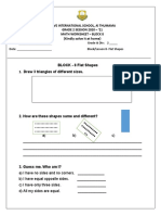 (Kindly Solve It at Home) : Olive International School, Al Thumama GRADE 2 SESSION 2020 - 21 Math Worksheet - Block 8