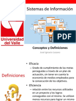 Conceptos - Fundamentales Sistemas de Información