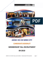 Aiesec Ho Chi Minh City: Membership Fall Recruitment 09-2010