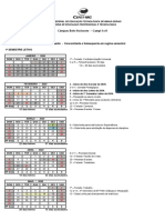 Princípios de Calendário Escolar