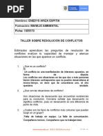 Taller de Etica Conflictos Enedys